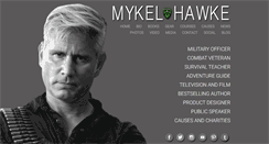 Desktop Screenshot of mykelhawke.com